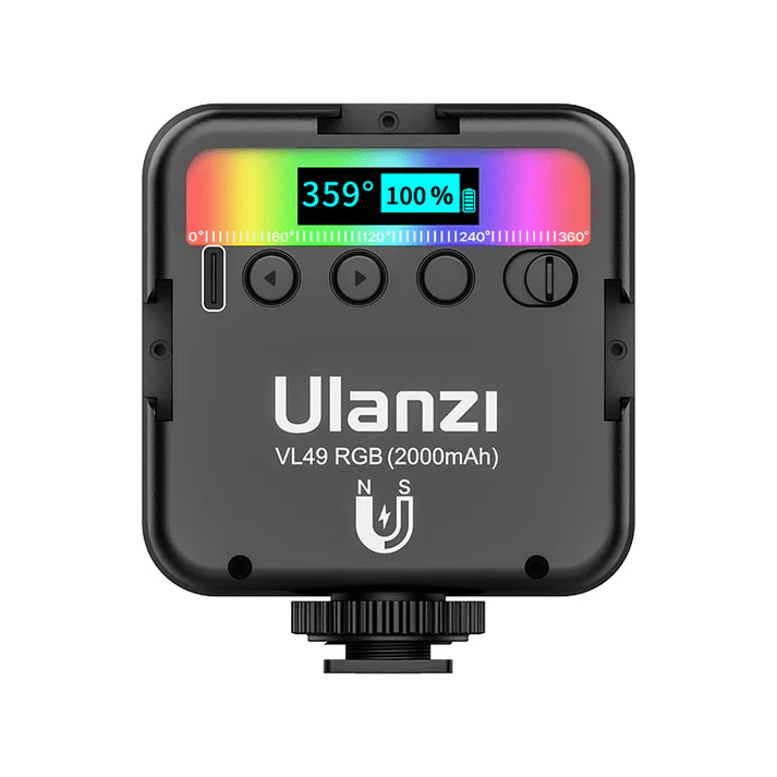 ULANZI VL49 RGB Mini LED Video Light