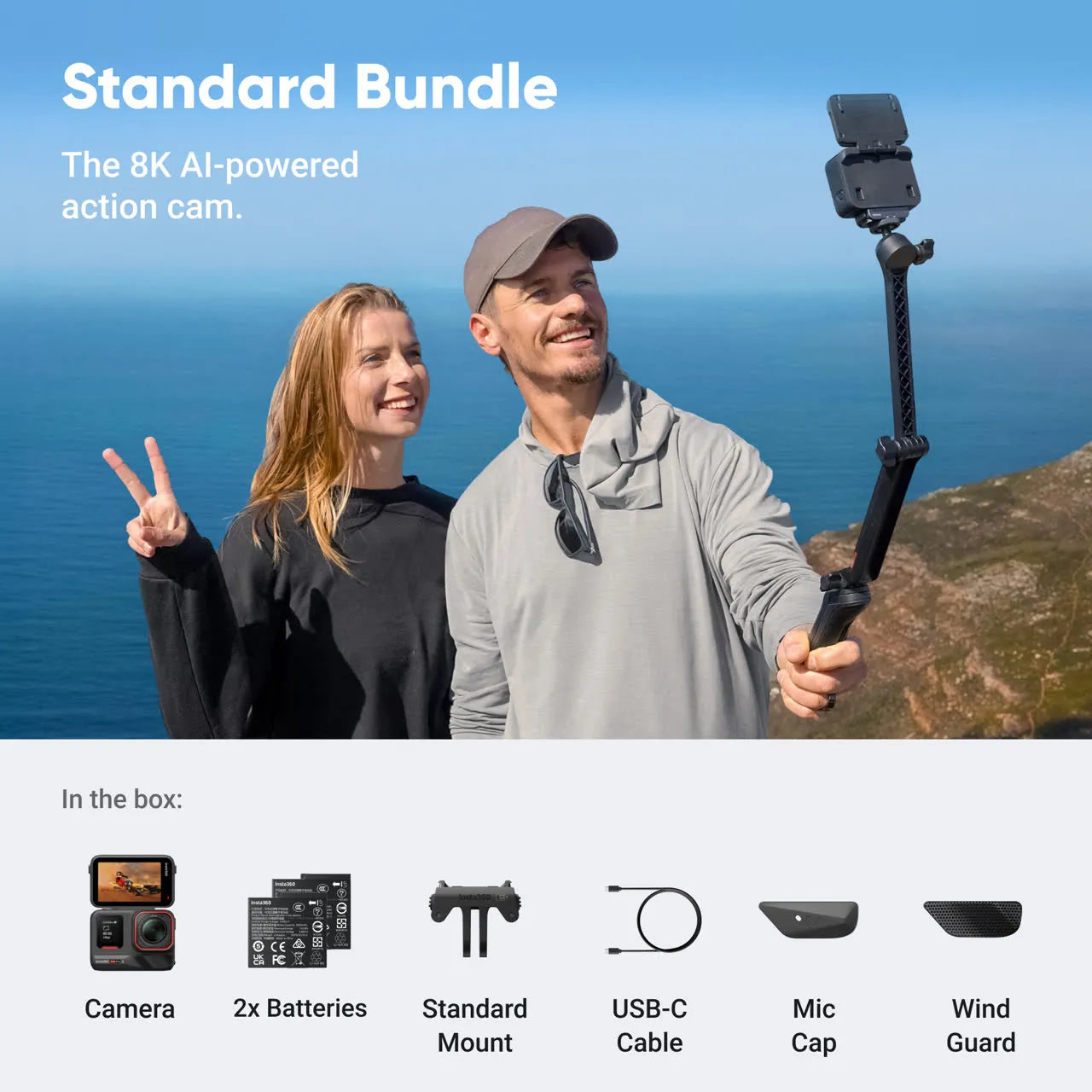 Insta360 Ace Pro 2, Dual Battery Bundle