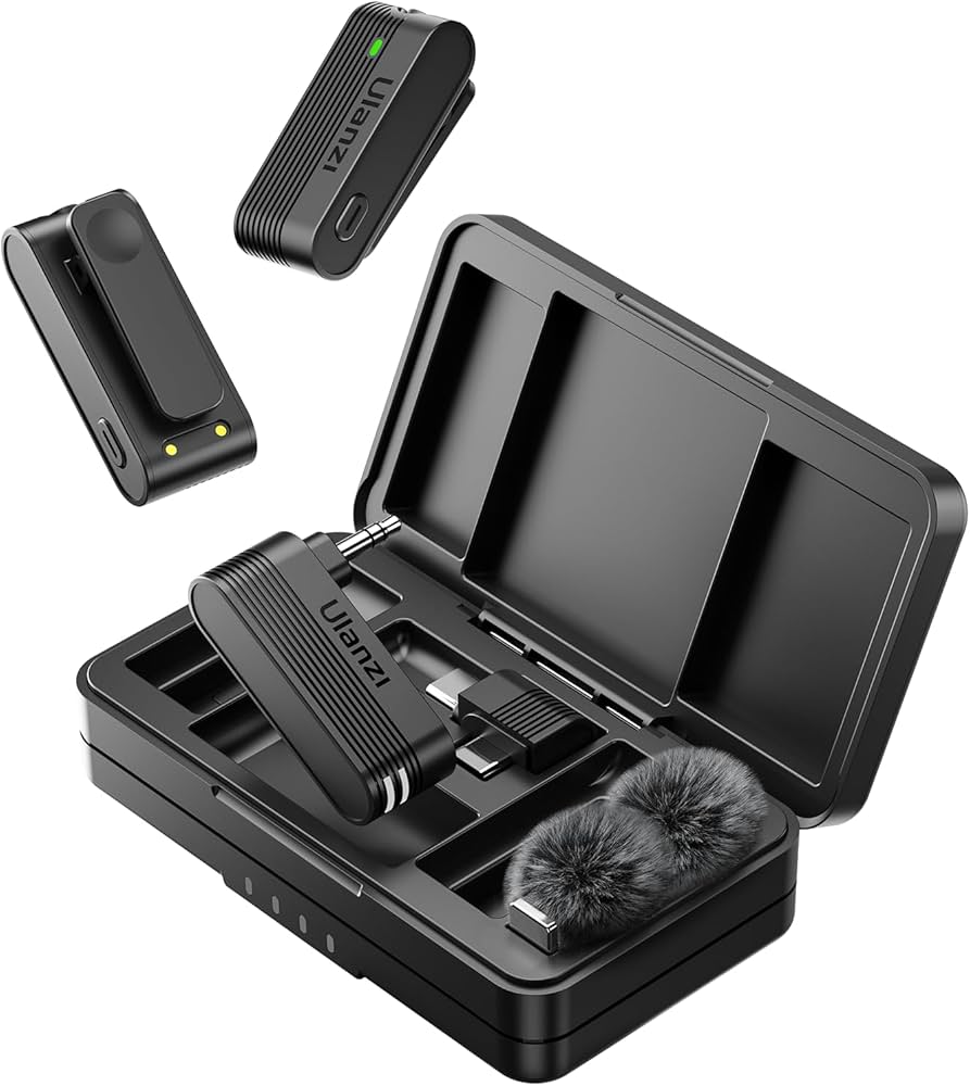 ULANZI A100 Wireless Lavalier Microphone