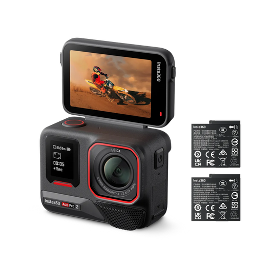 Insta360 Ace Pro 2, Dual Battery Bundle