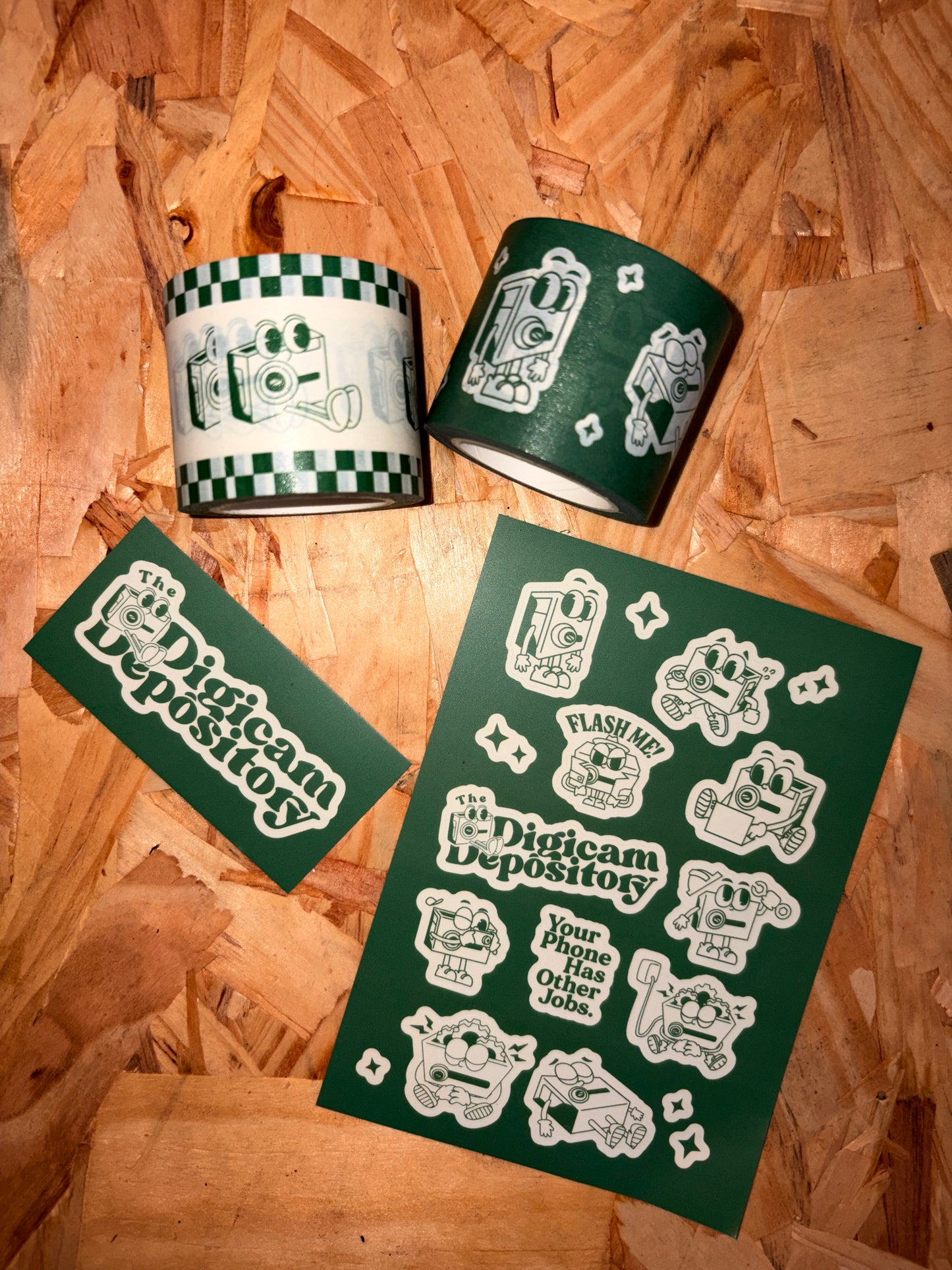 Digicam Depository Stickers