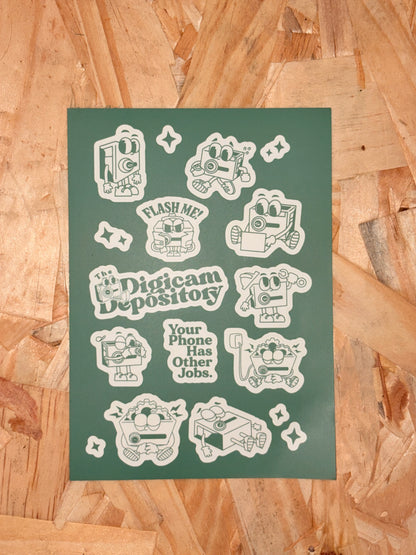 Digicam Depository Stickers